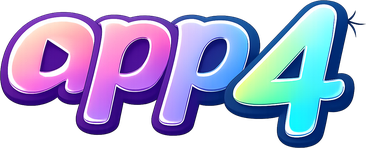 app 4 নীল সবুজ লোগো